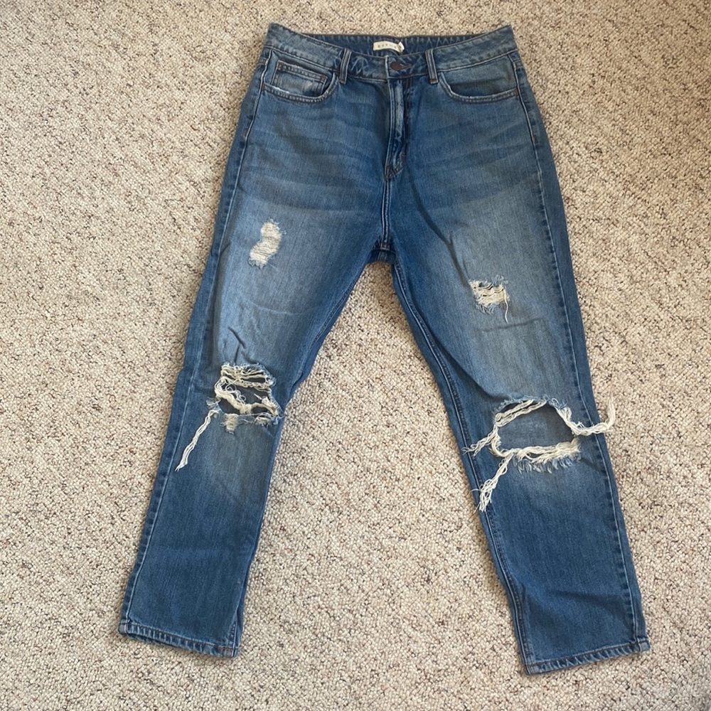 Bohme ankle straight jeans
